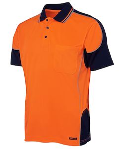 6HCP4 - JB's Hi Vis Contrast Piping Polo - UNBRANDED