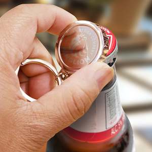 118493 - Orleans Bottle Opener Key Ring - BRANDED