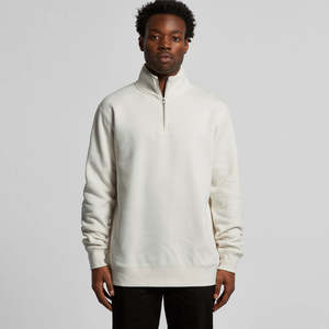 5125 - Stencil Half Zip Crew - UNBRANDED