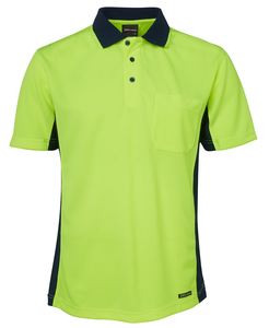 Polos: 6SPHS - JB's Hi Vis S/S Sport Polo - UNBRANDED