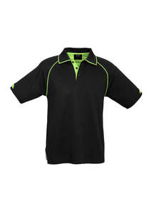 Polos: P29012 - Mens Fusion Short Sleeve Polo - UNBRANDED