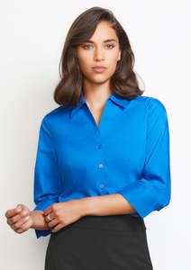 S770LT - Womens Monaco 3/4 Sleeve Shirt - UNBRANDED