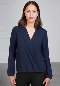 Corporate: S014LL - Womens Lily Hi-Lo Blouse - UNBRANDED