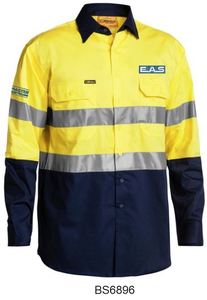Eas: EAS - Taped Hi Vis Cool Lightweight Shirt BS6896