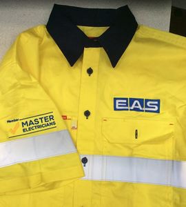 EAS - Client supplied work shirt - EMBROIDERY