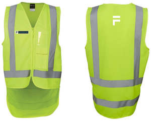 Fab Direct: FAB DIRECT - Hi Vis Safety Vest 6DNDV
