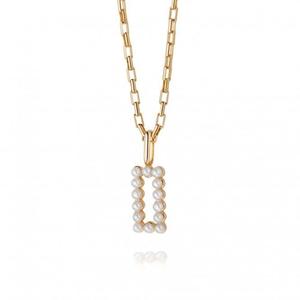 Daisy London: Daisy London Gold Plated Beloved Pearl Necklace