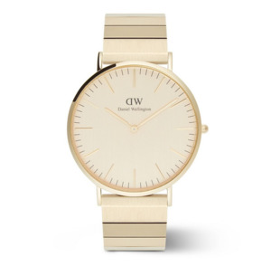 Daniel Wellington 40mm Classic Evergold Piano Link Watch