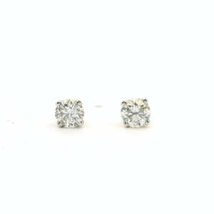 Diamond 9ct Yellow Gold 0.50ct Stud Earrings