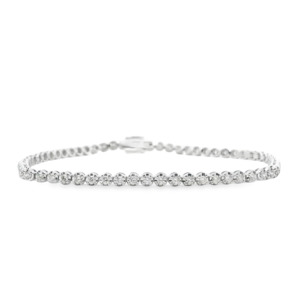 Diamond Jewellery: Diamond 9ct White Gold 1.50ct Tennis Bracelet