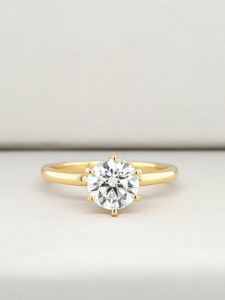 Engagement Rings: The Jordan Setting - Round Diamond - Lab Grown