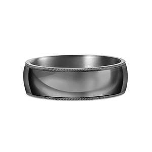 Dora Wedding Rings: Dora Tantalum Band Model #293A31