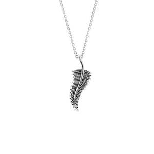 Evolve Necklaces Chains Pendants: Evolve Sterling Silver Forever Fern (Treasured Always) Pendant Necklace