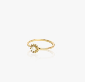 Evolve Rings: Evolve My Sunshine Ring (Loving) Gold Plated