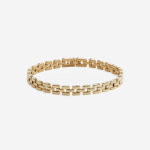 Daniel Wellington Gold Plated Perfect Pair Link 3 Row Bracelet
