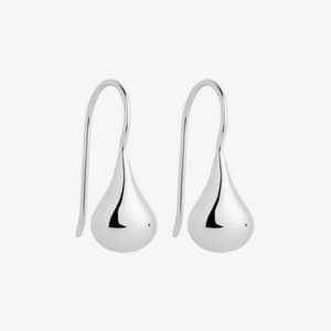 Earrings: Najo Sterling Silver 8x18mm Baby Tears Earrings