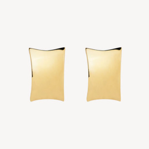 Earrings: Najo 14ct Gold Plated 13.5x20mm Comet Stud Earrings