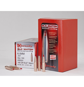 140gr 6.5mm / 0.264 ELD-M Projectiles x100 – TGR
