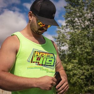 Summer of 419 Neon Green Tank – M – TGR