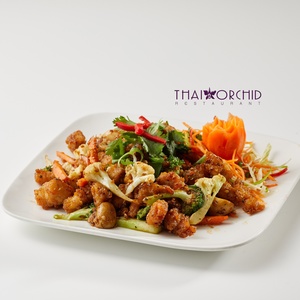 Products: Pad Krathiem Prig Thai Garlick Chicken