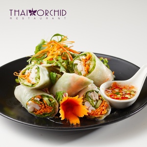 Dinner: Porpia Sod Fresh Spring Rolls