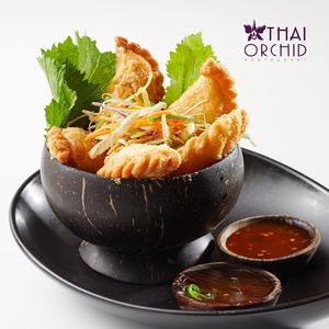 Dinner: Thai Curry Puffs