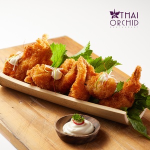 Goong Tod Coconut Prawns
