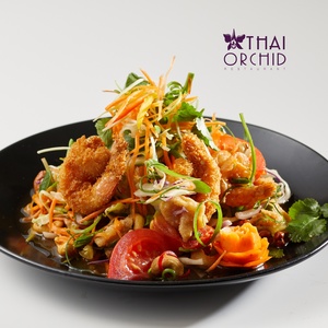 Dinner: Orchid Salad