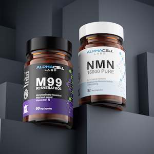Longevity: Longevity Pack - NMN 500mg and M99 Resveratrol