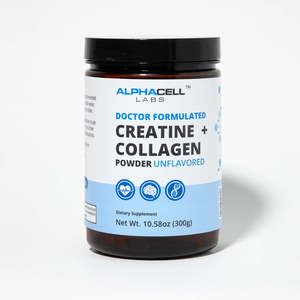 AlphaCell Creatine & Collagen 300 g - 10.58 oz. 30 Servings