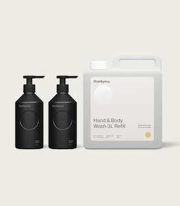 Bundles: Hand & Body Wash Trio | Botanical Lemon Myrtle & Oat Milk