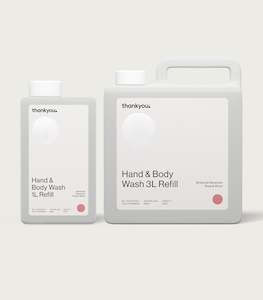 Hand & Body Wash Refill | Botanical Geranium, Rose & Wood