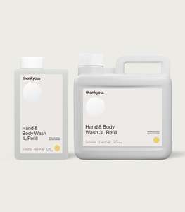 Hand & Body Wash Refill | Botanical Lemon Myrtle & Oat Milk