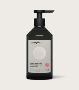 Hand & Body Lotion | Botanical Geranium, Rose & Wood
