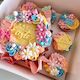 Easter mini Cake and 5 Cupcakes gift box