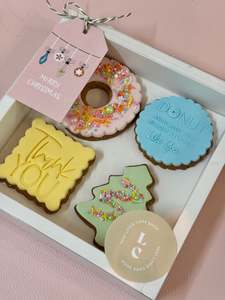 Christmas cookie Gift set - Donut know what i'd do without a teacher like you