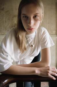 Orb Necklace in Silver