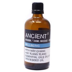Massage Oils 100ml: Wellbeing Massage Oil - 100ml