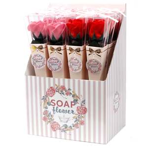 Soap Flowers: Soap Flower - Medium Rose