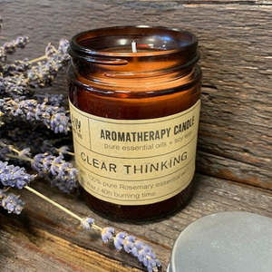 Candles Candle Holders: Aromatherapy Candle - Clear Thinking