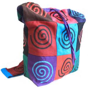 Cotton Patch Sling Bag - Spiral