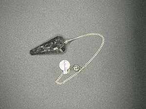 Gifts For Home Garden: Crystal Pendulum - Larvikite