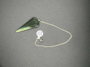 Crystal Pendulum - Multi Green Jasper
