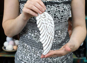 Hand Crafted Angel Wing - 18cm