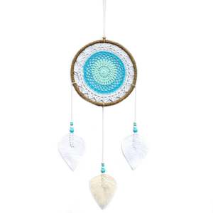 Dreamcatchers: Dream Catcher - Large Turquoise Elemental Spirits