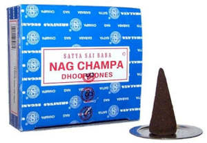 Incense Cones: Nag Champa Dhoop Cones