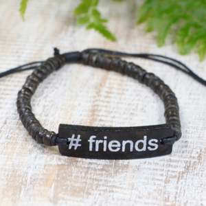 Jewellery: Coco Slogan Bracelets - Friends