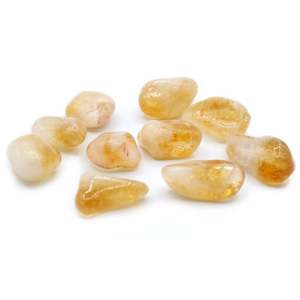 Jewellery: Large Tumble Stone - Citrine
