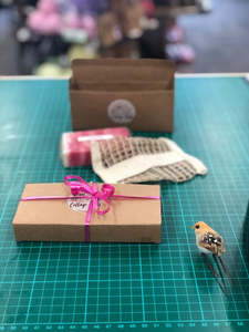 Soap Kraft Gift Box - Artisan Olive Oil Soap and Jute Bag