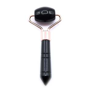 Gemstone Mini Face Roller - Black Obsidian